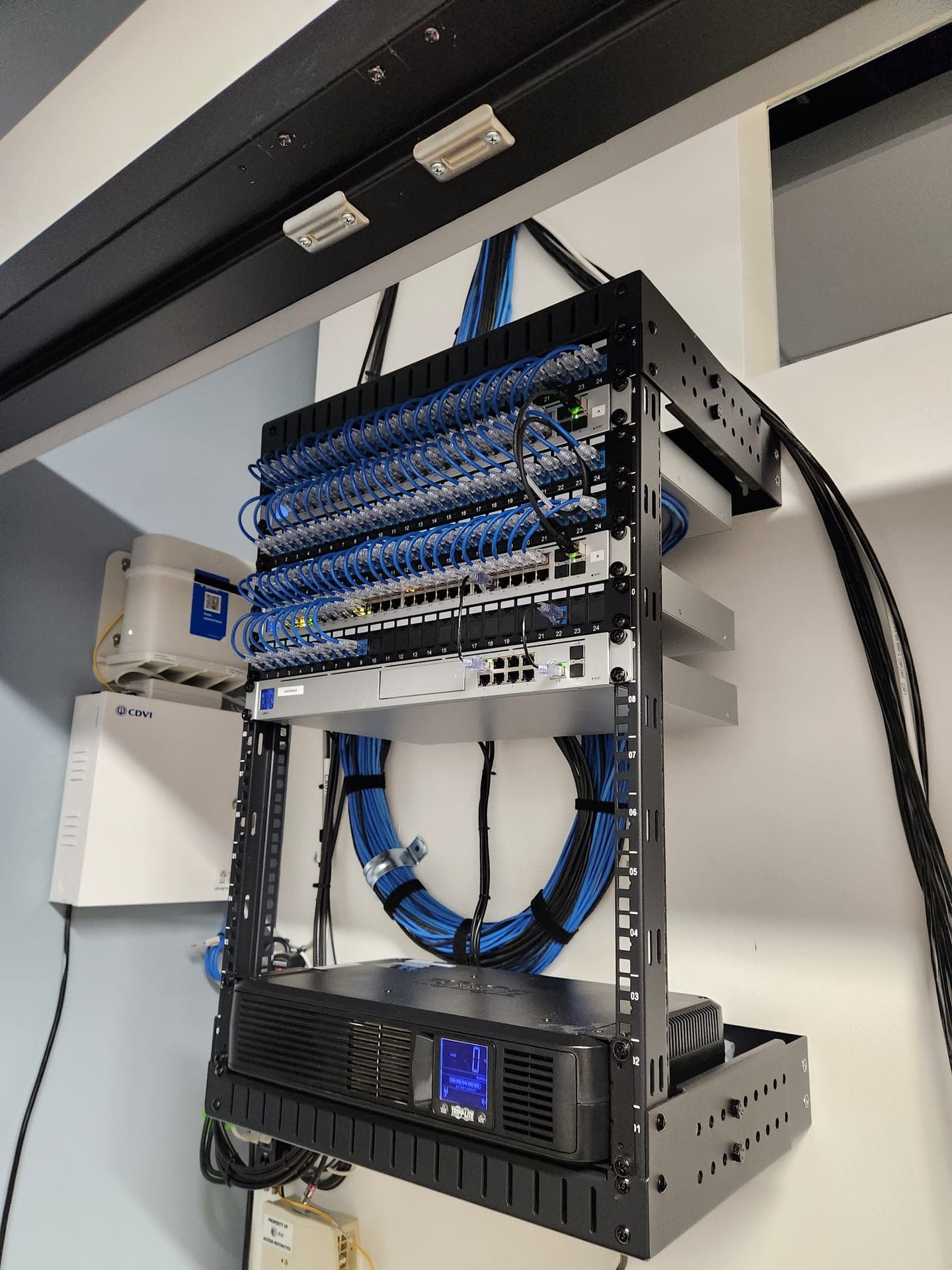 Network Closet Rack