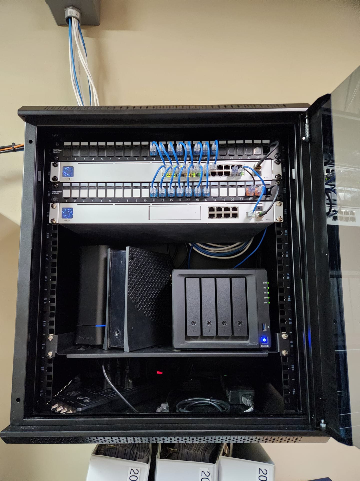 Small Business Network Rack