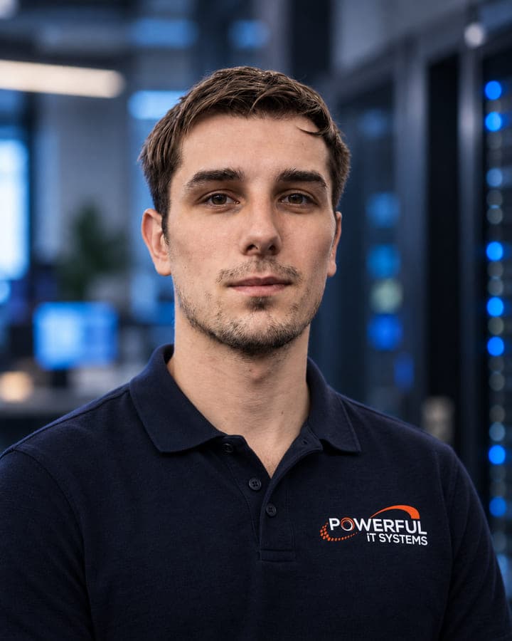 Portrait of Benjamin Hamilton, Security Systems Engineer at Powerful IT Systems
