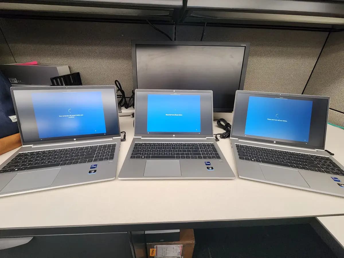 Laptop Imaging & Setup